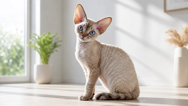 Tudo Sobre o Gato Devon Rex: Rex aparência de elfo e energia
