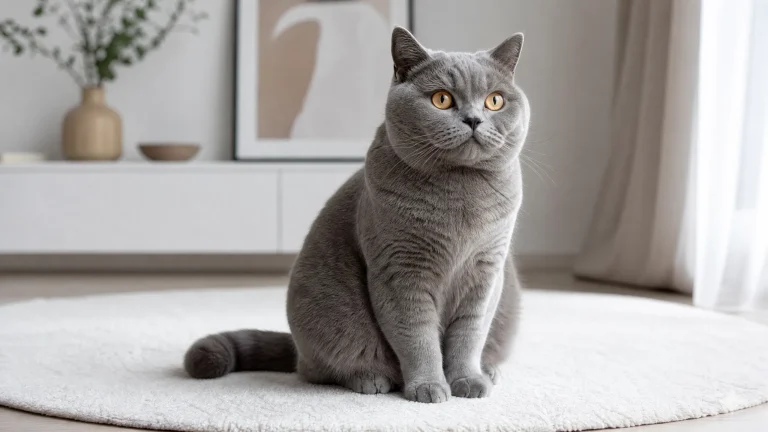 Tudo Sobre o Gato British Shorthair: Shorthair o pelúcia britânico