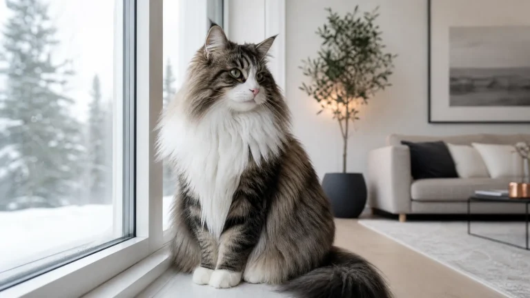 Tudo Sobre o Gato Norueguês da Floresta: Da floresta tamanho e origem