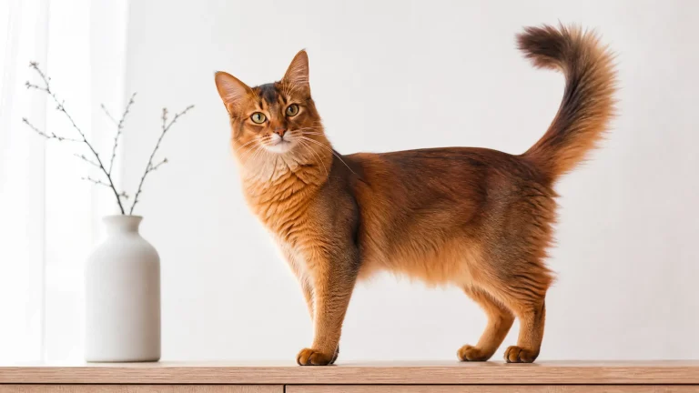 Tudo Sobre o Gato Somali: A raposa felina